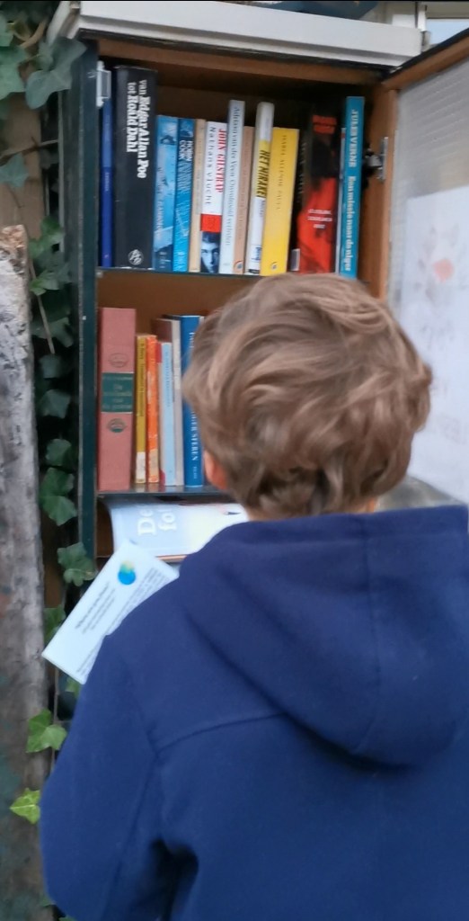 Gifted my book to a Little Free Library in our neighbourhood 🤗