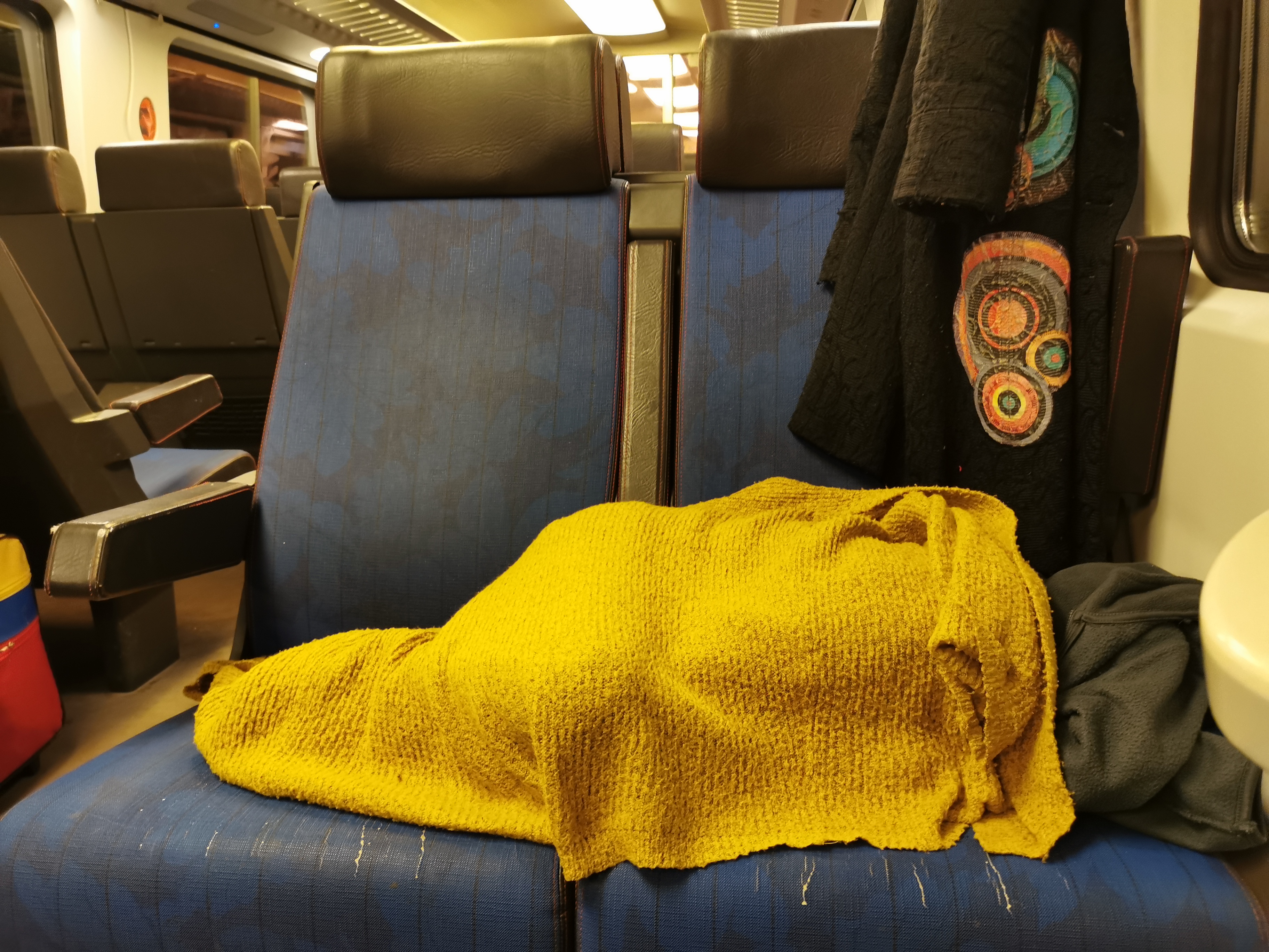 long journey, child tired & jetlagged