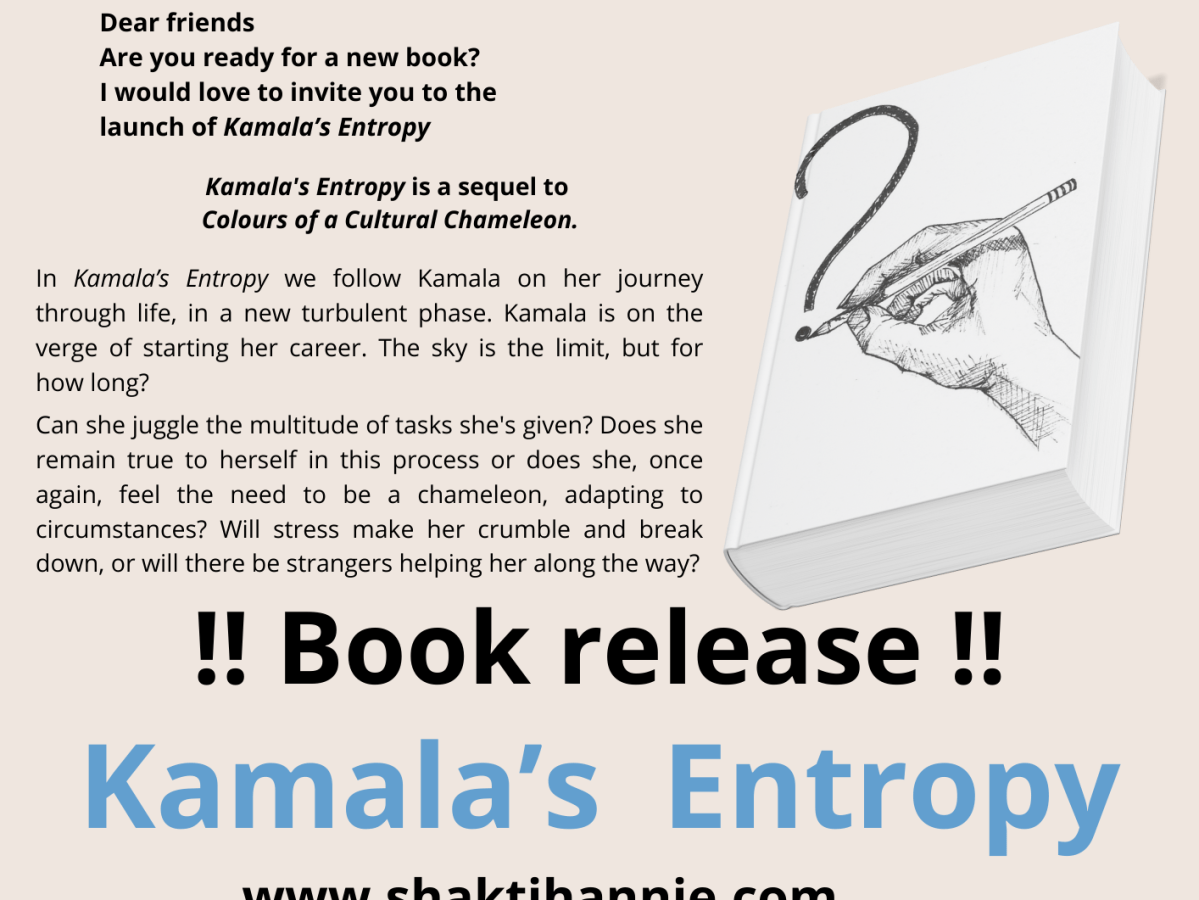 Book launch! Kamala’s&nbsp;Entropy