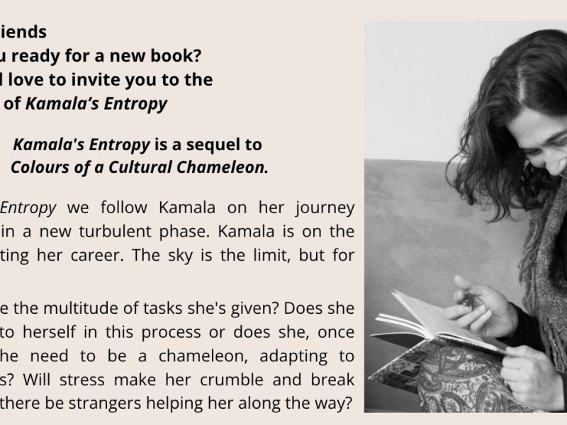 Book launch! Kamala’s&nbsp;Entropy